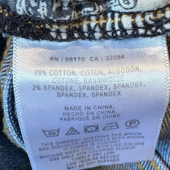 Anthropologie Pilcro Stet denims size 27 crop medium wash - Picture 13 of 16